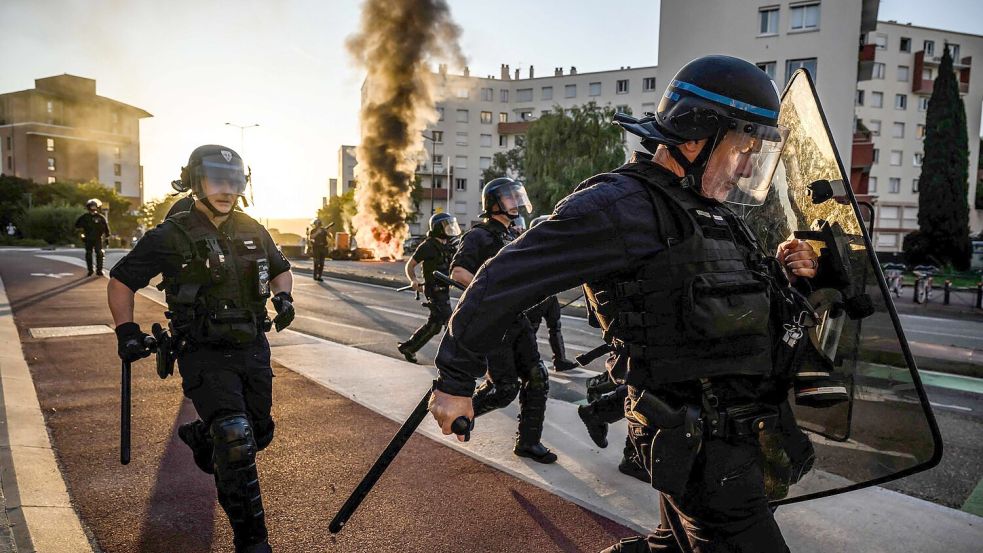 Zehntausende Sicherheitskräfte sind im Einsatz. Foto: Ed Jones/AFP/dpa
