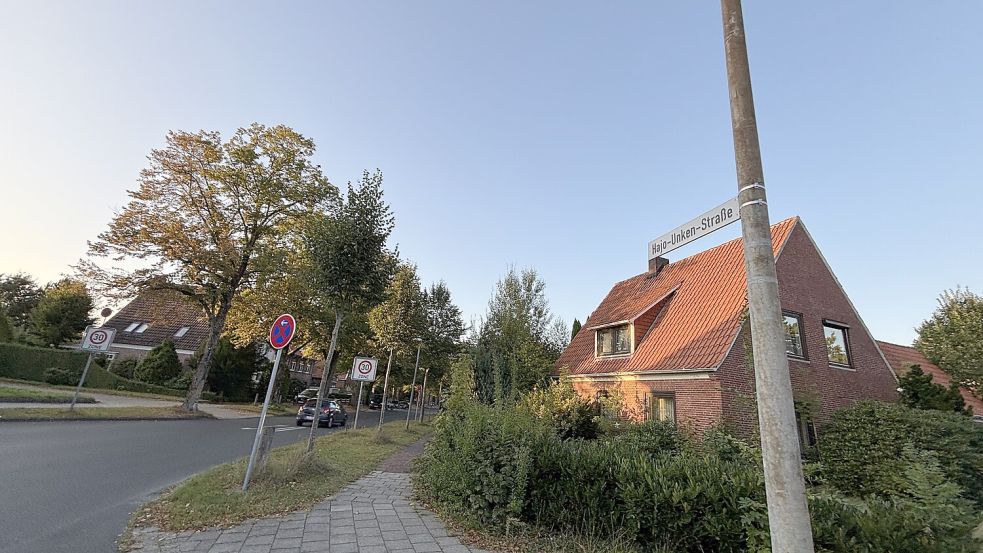 An der Hajo-Unken-Straße gibt es eine Neuerung. Foto: Vera Vogt