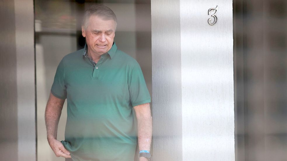 Brasiliens Ex-Präsident Bolsonaro ist verurteilt worden. Foto: Luis Nova/AP/dpa