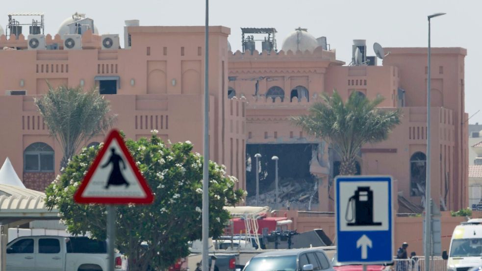Die Empörung über Israels Angriff in Katar dauert an. (Archivbild) Foto: Jon Gambrell/AP/dpa