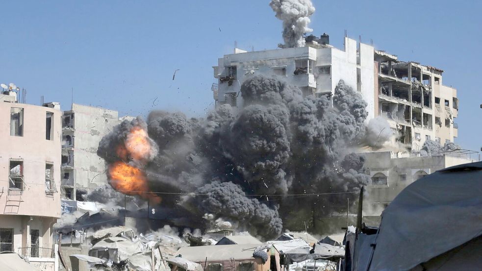 Israel geht im Gazastreifen weiter gegen die Hamas vor. Foto: Yousef Al Zanoun/AP/dpa