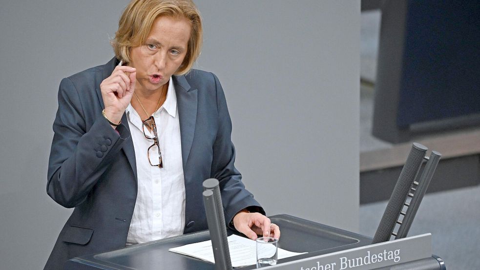 Die AfD-Politikerin Beatrix von Storch teilt im Bundestag gerne mal deftig aus. Die „Bild“ gab ihr den Beinamen „Pöbel-Fürstin“. Foto: Helena Dolderer