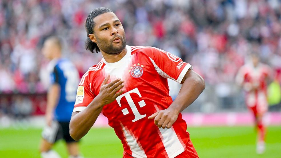 „Elementan wichtig momentan“: Serge Gnabry. Foto: Sven Hoppe