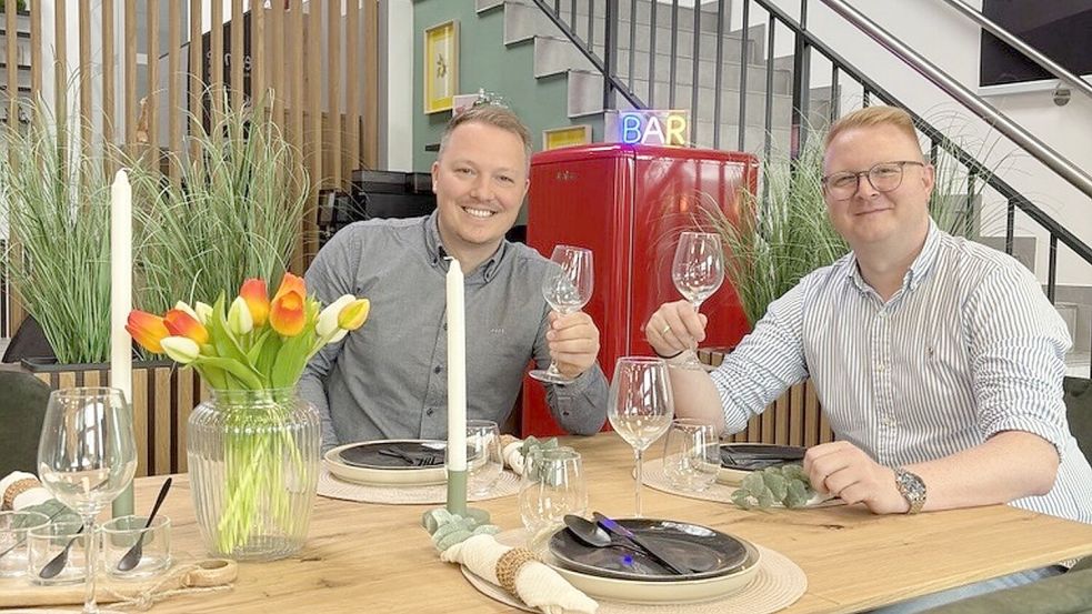 Die Geschäftsführer Frank Fleßner und Sascha Jacobs sind mit der Entwicklung des Unternehmens sehr zufrieden: „Wir haben uns in der Region etabliert.“ Foto: privat