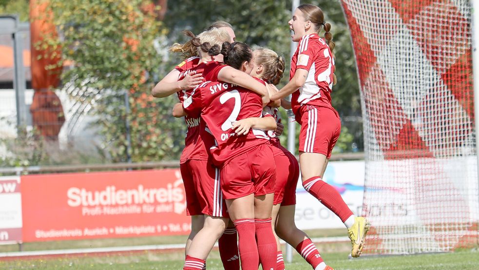 Nach dem 4:0 gegen Barmke durften die Spielerinnen nun ein 5:0 in Hastenbeck feiern. Foto: Helmut Vortanz