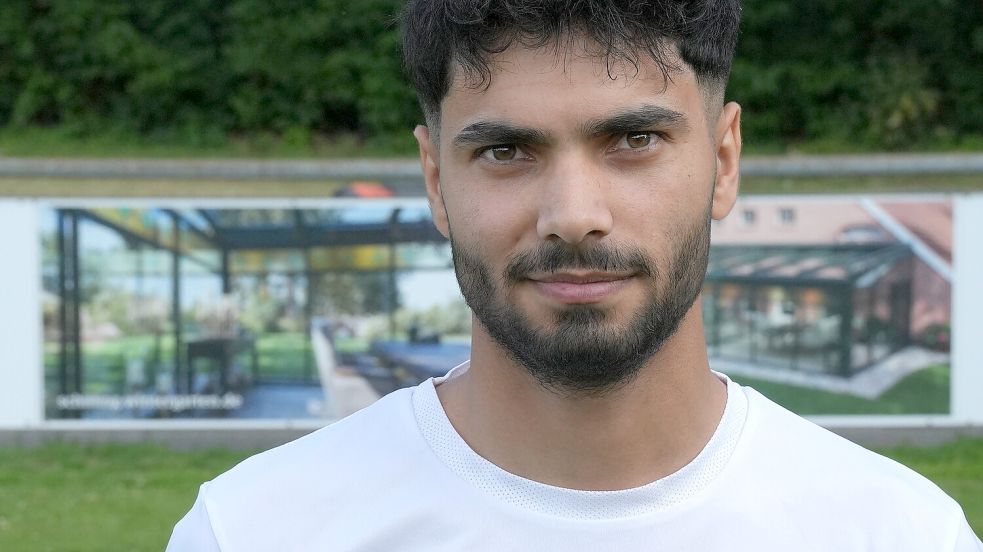 Mahmud Tamoyan aus dem Bezirksligakader des SV Großefehn verstärkte die SVG-Reserve. Foto: Heiner Steenhoff