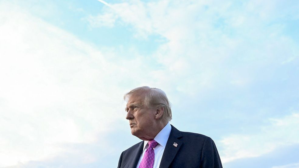 US-Präsident Donald Trump hat erneut Forderungen an die Nato gestellt. Dieses mal geht es um einen Importstopp für Öl aus Russland. Foto: MANDEL NGAN