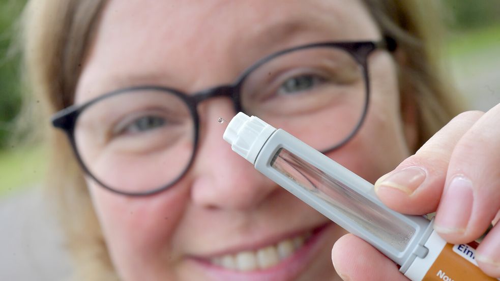 Seit Montag, 1. September 2025, testet Nicole Böning die Abnehmspritze Wegovy. Foto: Klaus Ortgies