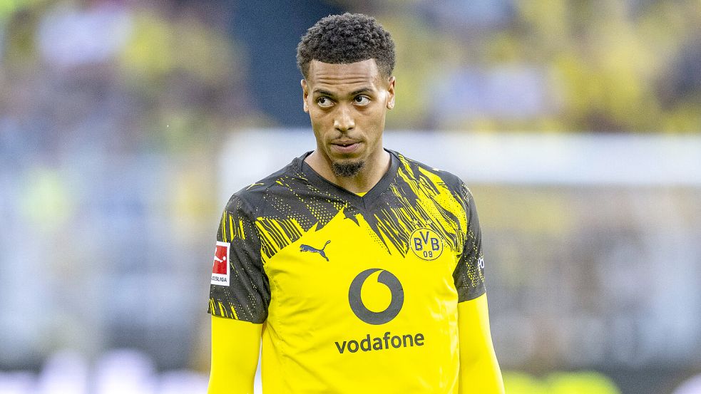 Felix Nmecha, Nationalspieler von Borussia Dortmund, steht erneut wegen seiner Social-Media-Beiträge bei der eigenen Fans in der Kritik. Foto: IMAGO / Kirchner-Media