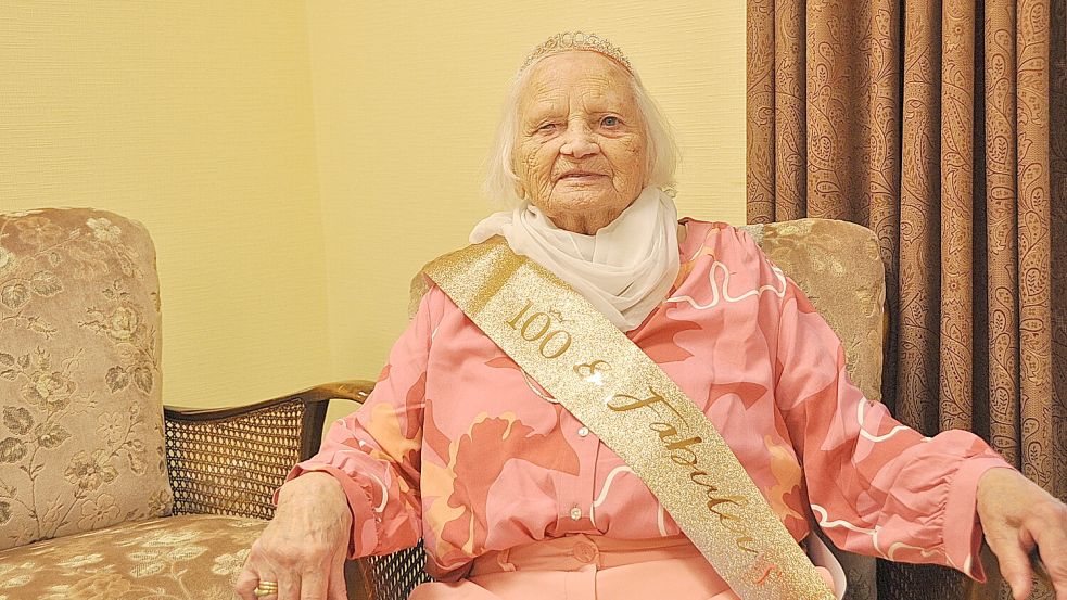 Käthe Böckmann feiert ihren 100. Geburtstag. Foto: Bodo Wolters