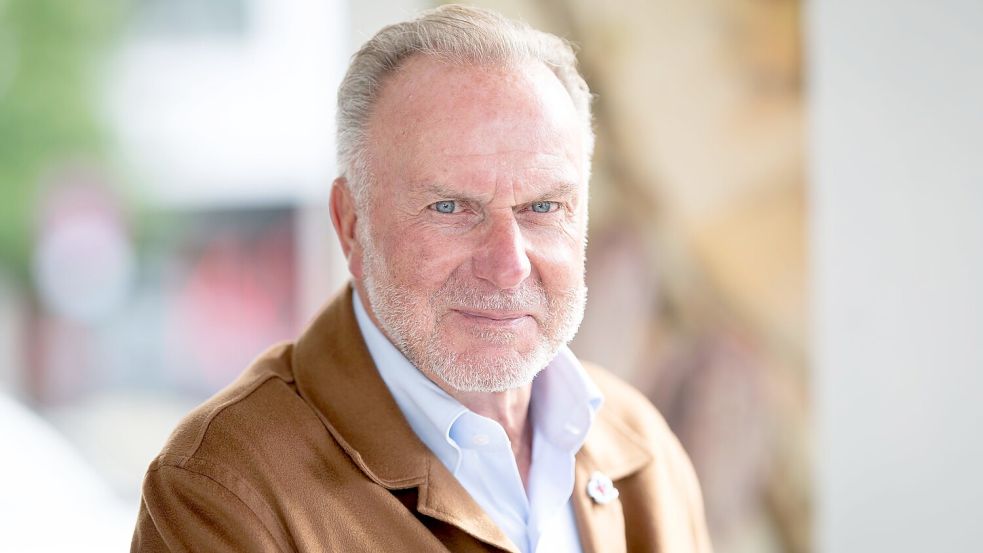 Für Karl-Heinz Rummenigge ist der FC Bayern kein Außenseiter. Foto: Lukas Barth