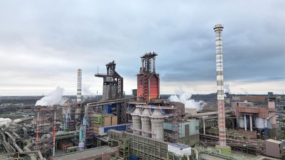 Ein indischer Stahlhersteller will die Stahlsparte von Thyssenkrupp kaufen. (Archivbild) Foto: Federico Gambarini
