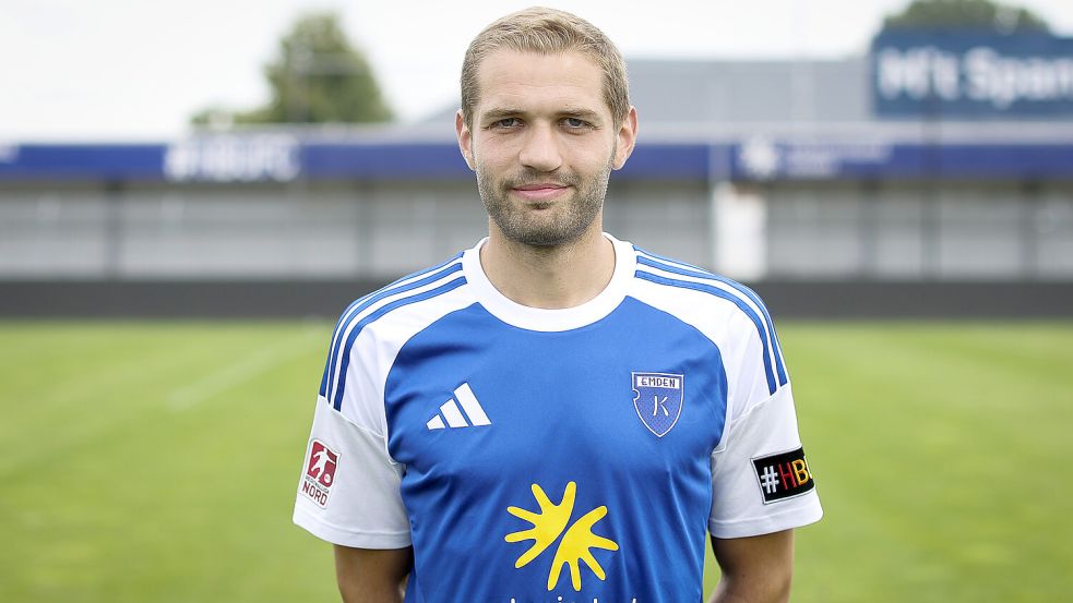 Marten Schmidt ist gemeinsam mit Nick Stepantsev Emdens erfolgreichster Torschütze in der bisherigen Saison. Foto: Jens Doden, Emden