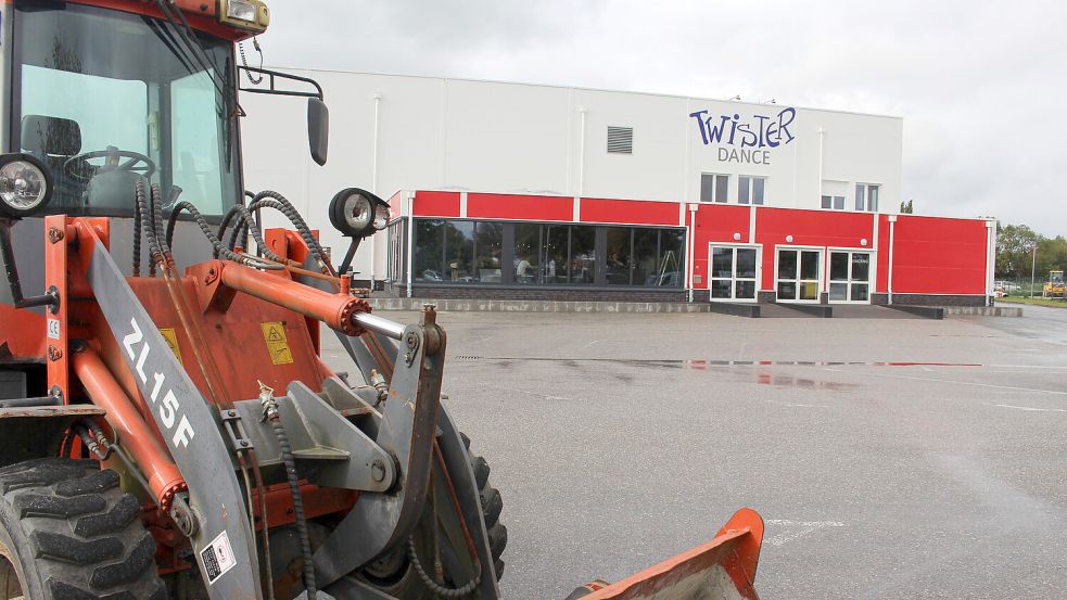 September 2025: Die Disco „Twister“ in Sande steht wieder. Foto: Imke Oltmanns