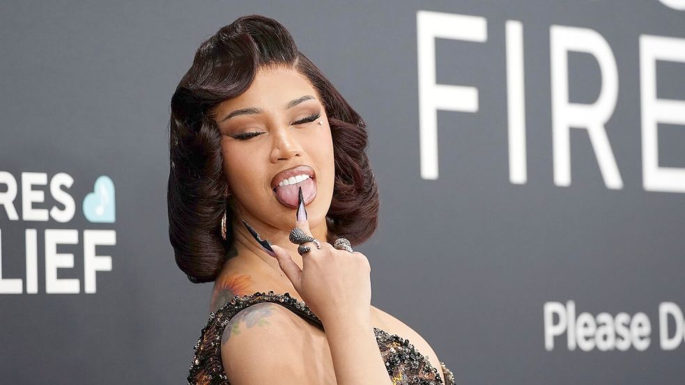 Cardi B ist erneut schwanger. (Archivbild) Foto: Jordan Strauss/Invision/dpa