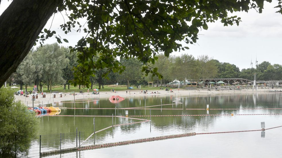 Der Badesee in Tannenhausen. Archivfoto: Klaus Ortgies