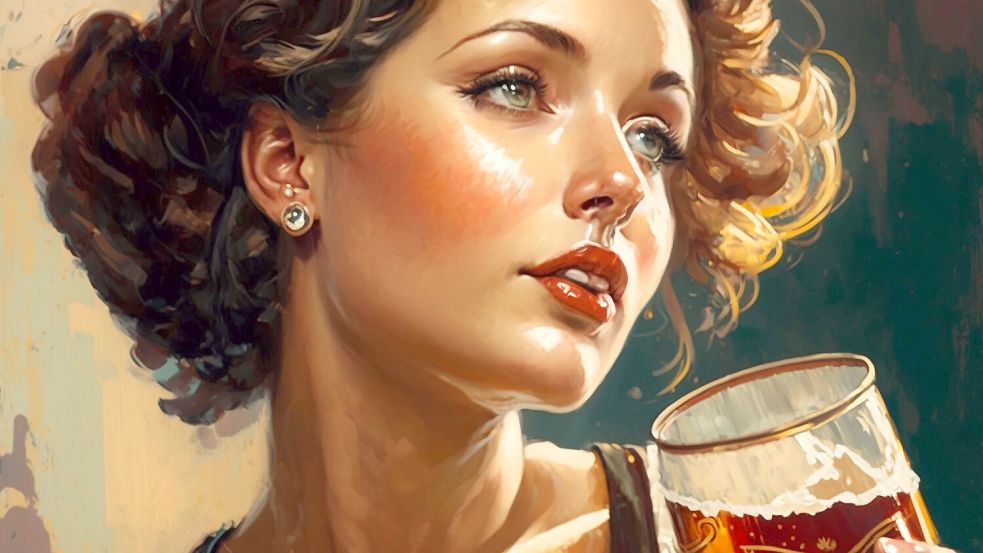 Frauen trinken oft heimlich. Bild: Pixabay