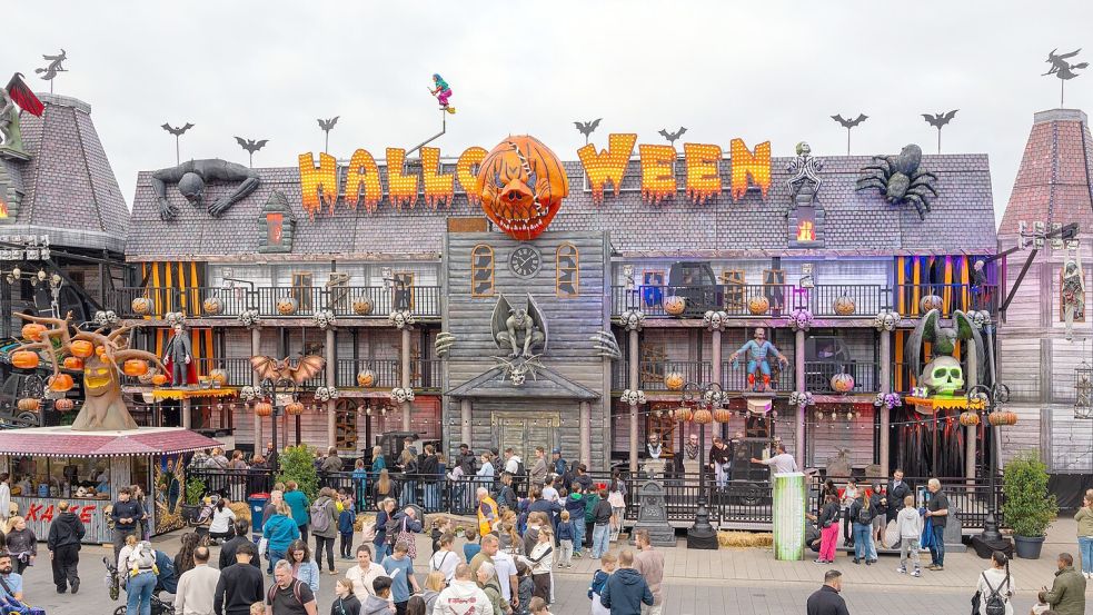„Halloween“ ist eine der größten Geisterbahnen Europas. Foto: privat