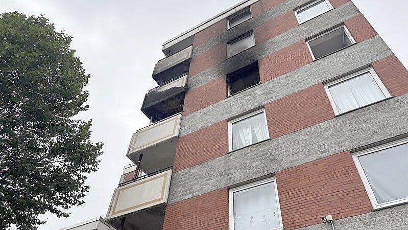 In einer Wohnung im Emder Stadtteil Borssum ist ein Feuer ausgebrochen. Foto: Lotta Groenendaal