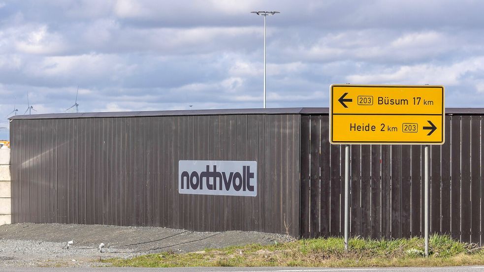 Die Baustelle für Northvolt Drei. Müssen Beamte für die Pleite blechen? Foto: IMAGO/Dirk Jacobs