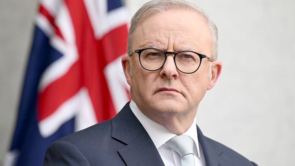 Auch Australien erkennt einen Staat Palästina an, verkündete Premier Anthony Albanese. (Archivbild) Foto: Lukas Coch/AAP/dpa