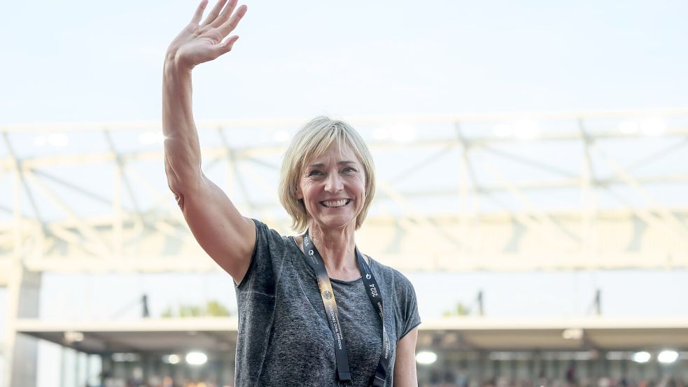 Heike Drechsler gefiel der Auftritt des deutschen Teams in Tokio. Foto: Robert Michael