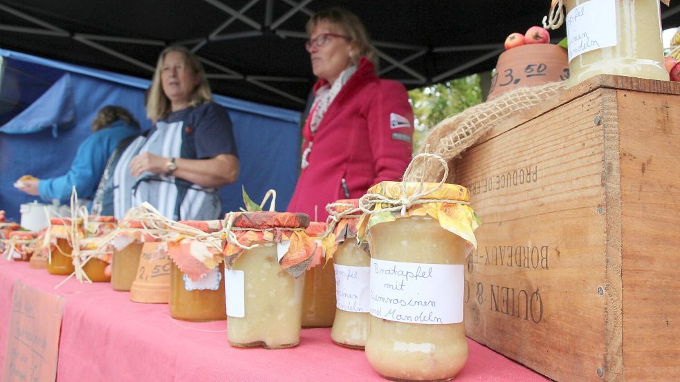 Beim „Appeldag“ dreht sich in Neukamperfehn alles rund ums Obst. Foto: Jonas Bothe/Archiv