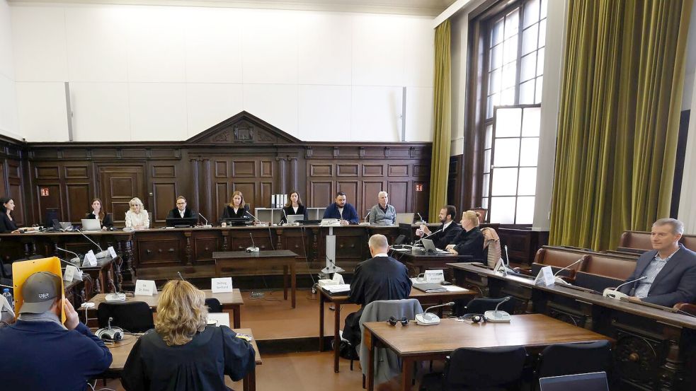 Viele Wortgefechte zwischen den Anwälten bestimmten den zwölften Verhandlungstag. Foto: Georg Wendt