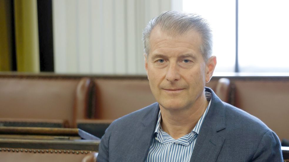 Stephan Hensel, der Ex-Mann von Christina Block, antwortete ruhig auf die Fragen der Verteidigung. Foto: Georg Wendt