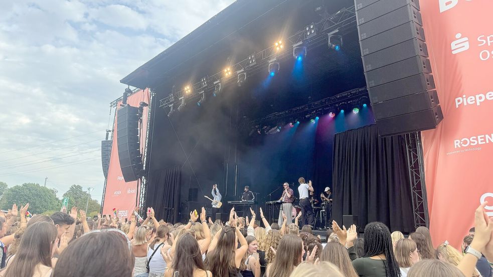 Um die Anwohner des Stadtteils Schinkel zu schützen, setzte das Campus Festival auf ein Lärmschutzkonzept. Foto: Noah Schnarre