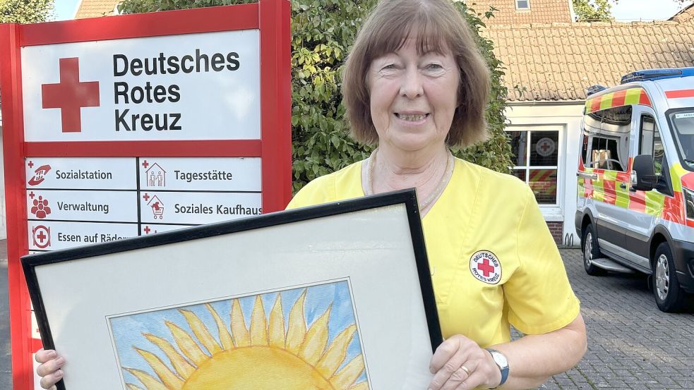 Im Jahr 2022 kaufte das DRK Wittmund den Gebäudekomplex in der Wittmunder Finkenburgstraße. Im Frühjahr 2025 zog auch der Treff hierher. Margret Holzke leitete ihn mehr als zehn Jahre lang. Foto: Susanne Ullrich