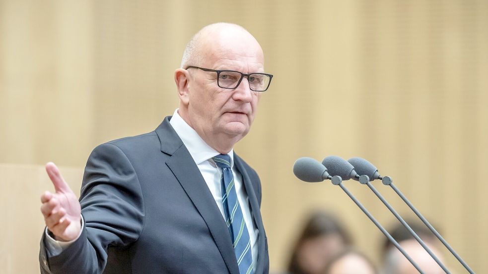Brandenburgs Ministerpräsident Woidke: „Brauchen das Geld dringend“. Foto: Michael Kappeler/dpa