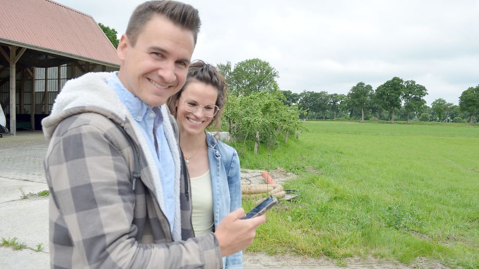 Hilke und Johannes Baumann halten an dem Vorhaben fest, planen nun aber weniger Stellplätze. Archivfoto: Astrid Fertig