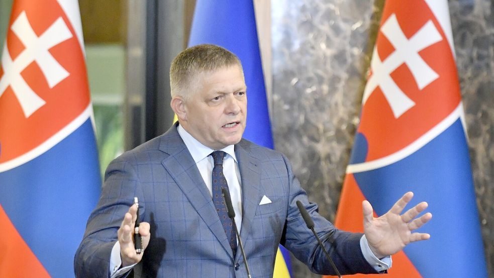 Der slowakische Ministerpräsident Robert Fico (Archivbild) Foto: Roman Hanc
