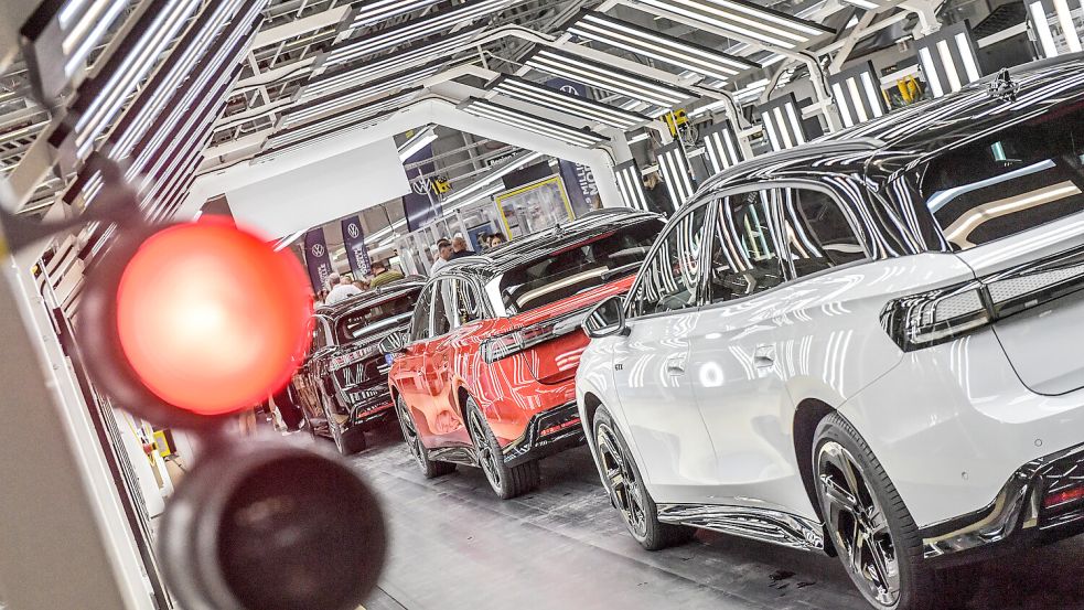 Droht bei VW Emden erneut ein Produktionsstopp? Foto: Klaus Ortgies