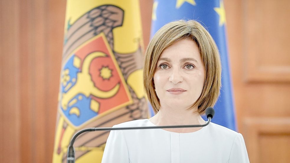 Auch wenn das proeuropäische Lager die Wahl am Sonntag verlieren sollte, will Sandu „weiter für die Demokratie kämpfen“. (Archivbild) Foto: Kay Nietfeld/dpa