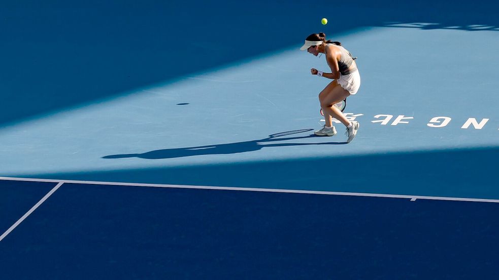 Eva Lys steht beim Turnier in Peking im Achtelfinale. Foto: Bai Xuefei/XinHua/dpa