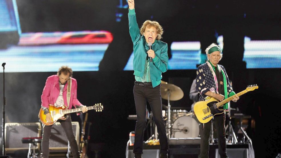 Mick Jagger und Co. ließen es nicht nur auf der Bühne krachen, sondern auch auf der Straße. (Archivbild) Foto: Scott Strazzante/San Francisco C