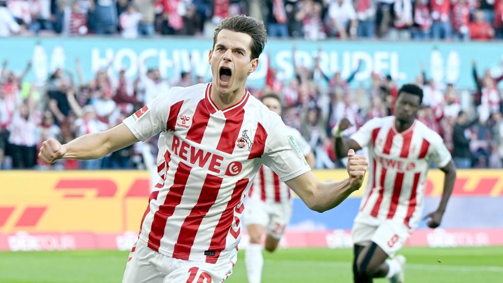 Brachte die Kölner früh in Führung: Jakub Kaminski. Foto: Federico Gambarini