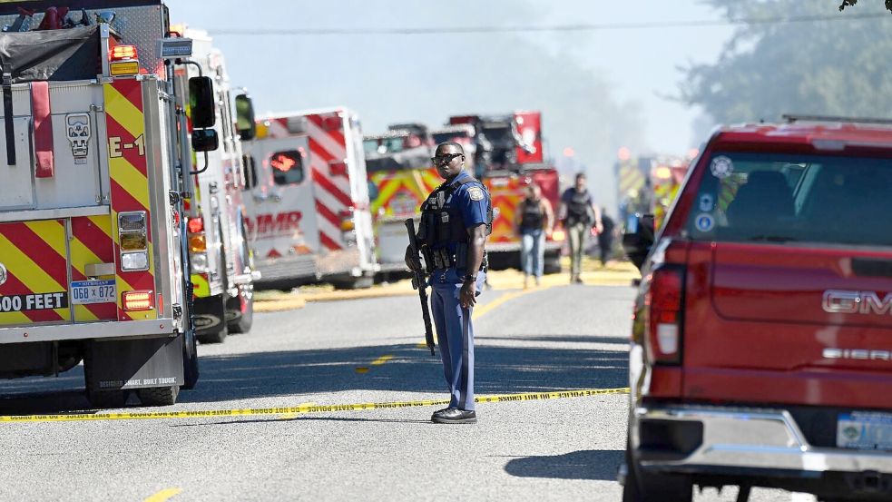 In einer Kirche in den USA gab es Schüsse und einen Brand - mehrere Menschen sind gestorben. Foto: Jose Juarez/FR171038 AP/AP/dpa