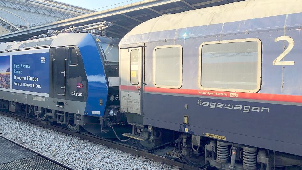 Paris dreht den Geldhahn für den Nachtzug nach Berlin zu (Archivbild). Foto: Michael Evers/dpa