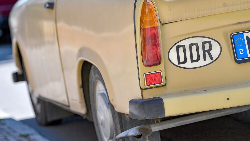Der Trabant, liebevoll Trabbi genannt, war das Kultauto der DDR. Auch meine Familie besaß einen Trabbi. Symbolbild: Hendrik Schmidt/dpa
