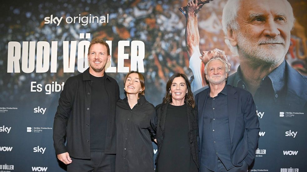Julian Nagelsmann bei Völlers Filmpremiere. Foto: Arne Dedert