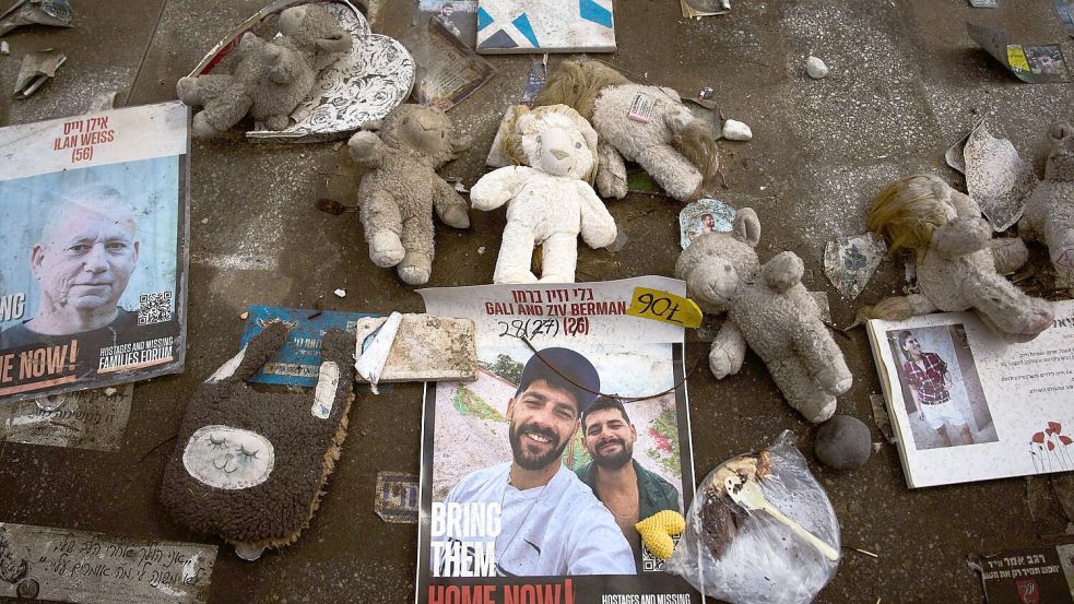 Die Geiseln sind das womöglich wichtigste Druckmittel der Hamas. (Archivbild) Foto: Oded Balilty/AP/dpa