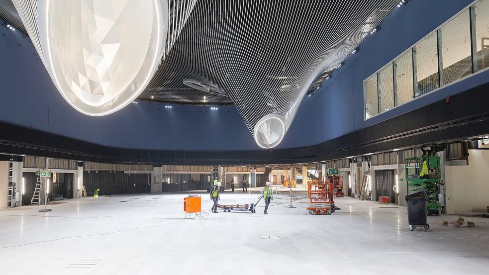 Das dritte Passagierterminal in Frankfurt steht kurz vor der Eröffnung. (Archivbild) Foto: Lando Hass