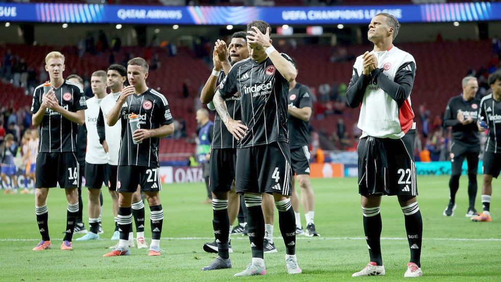 Eintracht Frankfurt hat in Madrid eine Lehrstunde erhalten. Foto: Canales Carvajal