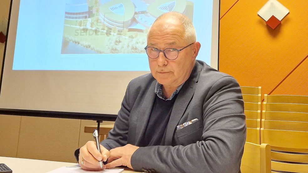 Hans-Peter Heikens kandidiert nicht mehr für das Bürgermeisteramt in Jemgum. Foto: Tatjana Gettkowski/Archiv