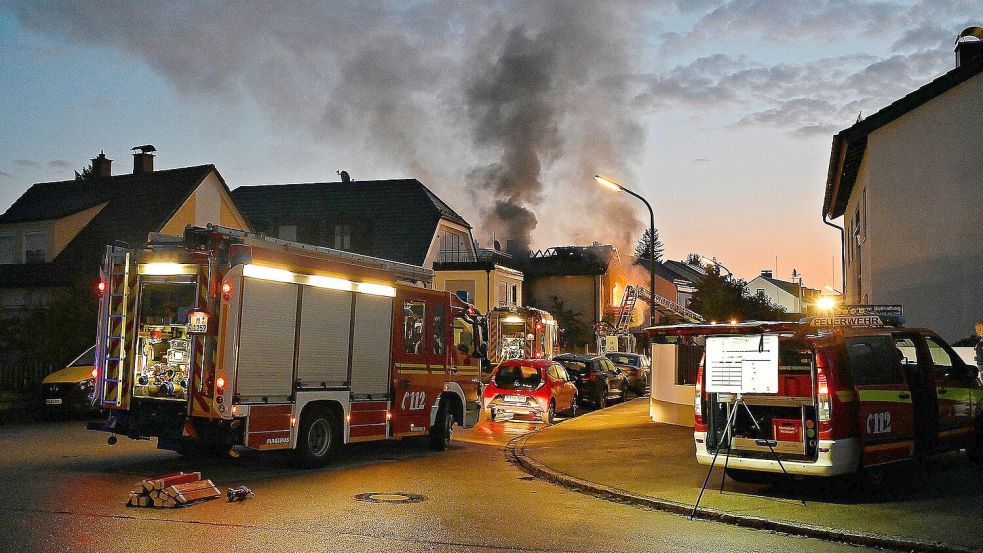 Das Haus brannte komplett ab. Foto: Bronnhuber