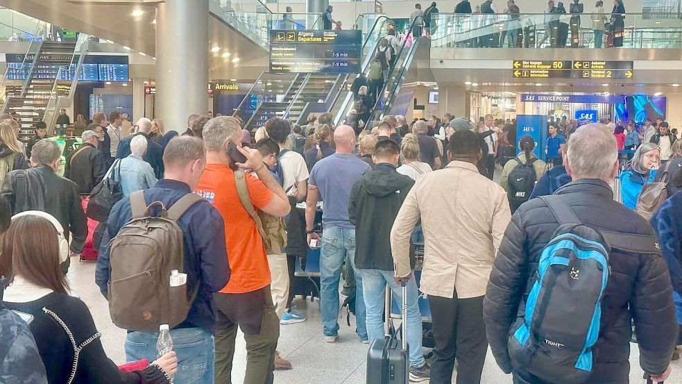 Drohnenalarm hatte Anfang vergangener Woche zu Chaos am Flughafen Kopenhagen geführt. (Archivbild) Foto: Steffen Trumpf/dpa