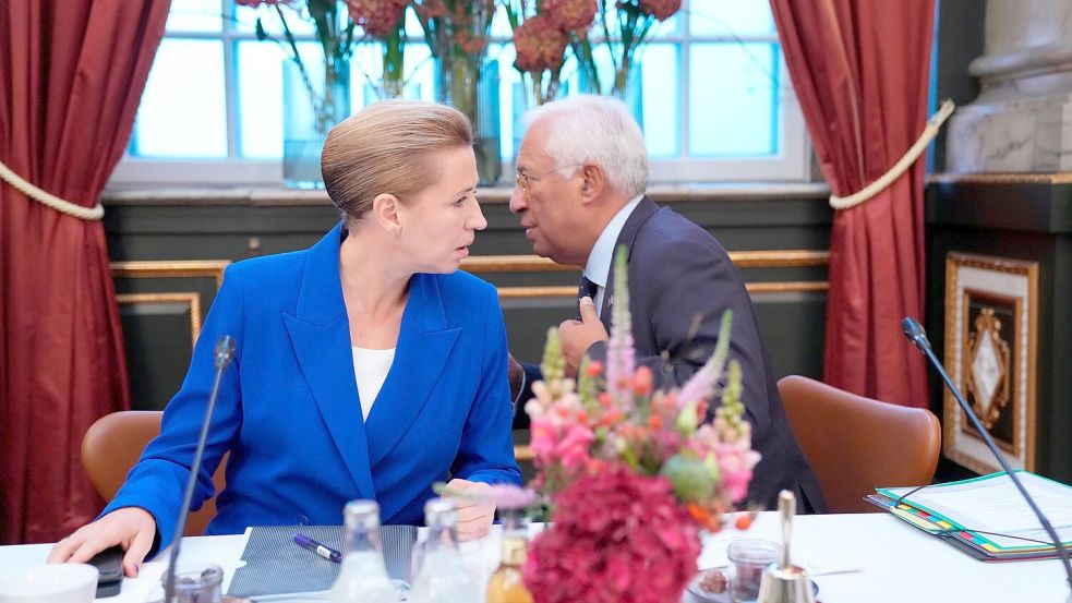 Laut EU-Ratspräsident António Costa unterstützten viele Länder die Pläne für verstärkte Drohnenabwehr. Foto: Ida Marie Odgaard/Ritzau Scanpix